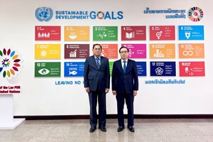 ຮອງ ລມຕ ກະຊວງການຕ່າງປະເທດ ຕ້ອນຮັບ ຮອງ ລມຕ ກະຊວງແຜນການ ຣາຊະອານາຈັກ ກໍາປູເຈຍ