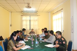 ຄະນະຮັບຜິດຊອບລະດັບຊາດຈັດງານມະຫະກຳກິລາຄົນພິການແຫ່ງຊາດ ລົງຕິດຕາມໃຫ້ກຳລັງໃຈເຈົ້າໜ້າທີ່ ແລະ ນັກກິລາຢ່າງໃກ້ຊິດ