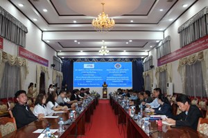 ສະພາການຄ້າ ແລະ ອຸດສາຫະກໍາຄໍາມ່ວນ ແລະ ນະຄອນພະນົມ ແລກປ່ຽນບົດຮຽນຮ່ວມກັນ