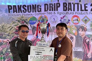 ທ່ານບຸນສະຫວາດ ວົງປະເສີດຄອງຊະນະເລີດການແຂ່ງຂັນຊົງກາເຟ ປາກຊ່ອງປະຈຳປີ 2025