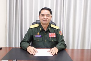 ເອົາໃຈໃສ່ປົກປັກຮັກສາຊາຍແດນປະເທດໃຫ້ມີຄວາມໝັ້ນຄົງ