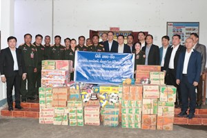 ກະຊວງກະສິກຳ ແລະ ສິ່ງແວດລ້ອມ ມອບແນວພັນສັດ-ພືດ ໃຫ້ກອງບັນຊາການທະຫານແຂວງອຸດົມໄຊ ແລະ ກອງພົນທະຫານຮາບທີ 3