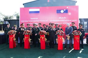 ມອບ-ຮັບ ກອງພັນສ້ອມແປງເຄື່ອນທີ່ເລກ 1 ແລະ ເລກ 2 ກອງທັບ