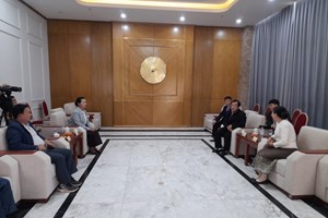 ຄະນະຜູ້ແທນ ໂຄສະນາອົບຮົມ 3 ແຂວງພາກເໜືອ ພົບປະແລກປ່ຽນບົດຮຽນຢູ່ແຂວງດຽນບຽນ