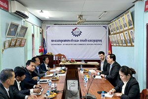 ສະຖານທູດອົດສະຕຣາລີ ພົບປະ ພະແນກ ອຄ ເຊກອງ