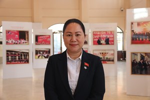 ພູມໃຈໄດ້ມີສ່ວນຮ່ວມສະໜັບສະໜູນກອງປະຊຸມໃຫຍ່ ຄັ້ງທີ XII ຂອງພັກ