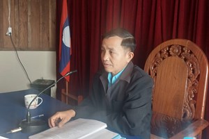 ຄະນະໂຄສະນາອົບຮົມແຂວງອຸດົມໄຊ ເຜີຍແຜ່ເອກະສານການເລືອກຕັ້ງ ສສຊ ຊຸດທີ X