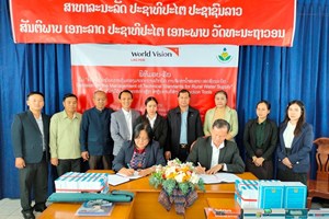 ຮ່ວມມືເພື່ອນໍ້າສະອາດ ຍົກລະດັບມາດຕະຖານ WASH ໃນລາວ