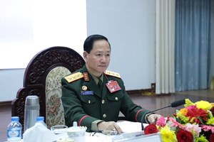 ສະຫຼຸບຖອດຖອນບົດຮຽນວຽກງານປ້ອງກັນຊາດ ປະຈໍາປີ 2025