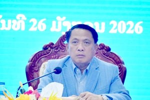 ຄະນະນໍາແຂວງສະຫວັນນະເຂດ ປຶກສາຫາລືບັນຫາສຳຄັນຕ່າງໆ