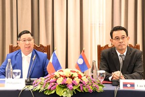 ມອບ-ຮັບປະທານກອງປະຊຸມລັດຖະມົນຕີອາຊຽນ ວ່າດ້ວຍບັນຫາຢາເສບຕິດ 