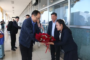 ຄະນະຜູ້ແທນ ສປ ຈີນ ເດີນທາງມາເຂົ້າຮ່ວມກິດຈະກຳວັດທະນະທໍາບຸນກຸດຈີນກ້າວສູ່ລາວປີ 2026  ຢູ່ ສປປ ລາວ