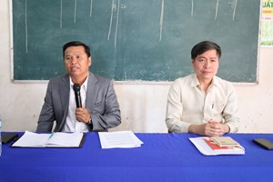 ອະນຸກໍາມະການໂຄສະນາ ຂະບວນການ ລົງເຜີຍແຜ່ເອກະສານກະກຽມໃຫ້ແກ່ການເລືອກຕັ້ງ ສສຊ ຊຸດທີ X ແລະ ສສຂ ຊຸດທີ V ໃຫ້ອໍານາດການປົກຄອງບ້ານຈໍານວນ 14 ບ້ານ ທົ່ວເມອງໄຊພູທອງ