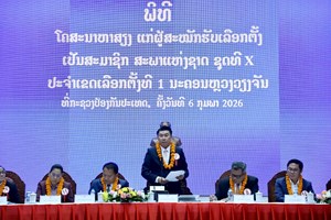 ຜູ້ສະໝັກຮັບເລືອກຕັ້ງ ສສຊ ຊຸດທີ X ເຂດ 1 ພົບປະຜູ້ມີສິດເລືອກຕັ້ງ ຢູ່ກະຊວງປອ້ງກັນປະເທດ