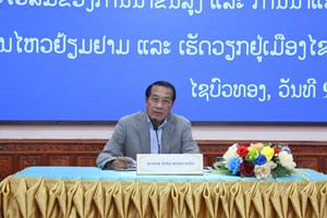 ປະທານຄະນະກວດກາສູນກາງພັກ ເນັ້ນເມືອງບົວລະພາ ແລະ ໄຊບົວທອງ ເອົາໃຈໃສ່ແກ້ໄຂຄວາມທຸກຍາກຂອງພໍ່ແມ່ປະຊາຊົນ