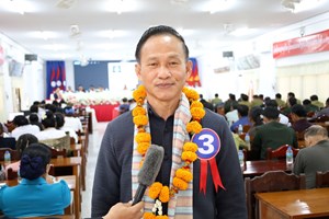 ຜູ້ສະໝັກນໍ້າເບີ 3 ມຸ່ງໝັ້ນຮັບໃຊ້ປະຊາຊົນດ້ວຍຄວາມຮັບຜິດຊອບສູງ