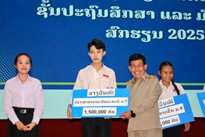 ສຳເລັດການສອບເສັງແຂ່ງຂັນນັກນັກຮຽນເກັ່ງຂັ້ນແຂວງສາລະວັນ ສົກຮຽນ 2025-2026