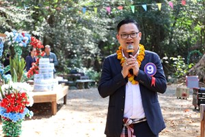 ທ່ານ ສົມວິໄຊ ວົງທິລາດ ຜູ້ສະໝັກນໍ້າເບີ 9 ຍິນດີເປັນຂົວຕໍ່ໃຫ້ປະຊາຊົນຖ້າໄດ້ຮັບຄວາມໄວ້ວາງໃຈຖຶກເລືອກເປັັນ ສສຊ