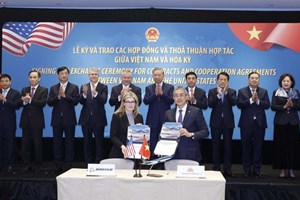 ຫວຽດ​ນາມ ແລະ ອາ​ເມ​ຣິ​ກາ ​ເຊັນ​​ຂໍ້​ຕົກ​ລົງ​ຮ່ວມ​ມື​ມູນ​ຄ່າ 37 ຕື້ກວ່າໂດລາ