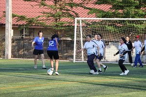 ແຂ່ງຂັນບານເຕະຍິງ-ຊາຍ ຊົມເຊີຍຜົນສຳເລັດກອງປະຊຸມໃຫຍ່ ຄັ້ງທີ X ອົງຄະນະພັກ ສສກ