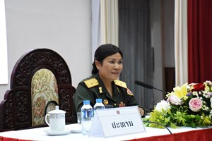 ແມ່ຍິງ ກົມໃຫຍ່ການເມືອງກອງທັບ ຫວນຄືນມູນເຊື້ອວັນແມ່ຍິງສາກົນ ຄົບຮອບ 116 ປີ