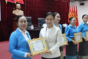 ເຜີຍແຜ່ຜົນສຳເລັດກອງປະຊຸມໃຫຍ່ຜູ້ແທນແມ່ຍິງລາວທົ່ວປະເທດ ຄັ້ງທີ IX