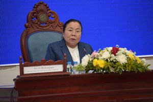 ມອບ-ຮັບ ໜ້າທີ່ຮັກສາການປະທານສານປະຊາຊົນສູງສຸດ