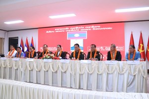 ຮັບຮອງເອົາ 3 ບ້ານທີ່ຂຶ້ນກັບເມືອງຈັນທະບູລີ ເປັນບ້ານປ້ອງກັນຊາດເຂັ້ມແຂງ