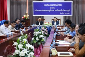 ກົມໂຄສະນາ ແລະ ຄະນະໂຄສະນາອົບຮົມແຂວງວຽງຈັນ ແລກປ່ຽນບົດຮຽນວິຊາສະເພາະ