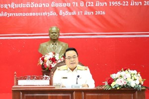 ອກລ ຈັດຕັ້ງເຊື່ອມຊຶມ ມະຕິກອງປະຊຸມໃຫຍ່ຜູ້ແທນທົ່ວປະເທດ ຄັ້ງທີ XII ຂອງພັກ ປປ ລາວ