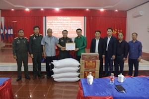 ລົງພົບປະ ແລະ ຢ້ຽມຢາມສູນຄົນເສຍອົງຄະ 489 ບ້ານຂຸດສາມບາດ