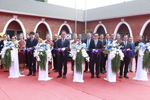 ມອບ-ຮັບ ອາຄານສູນຝຶກອົບຮົມເຕັກນິກກະສິກໍາ ພາກໃຕ້