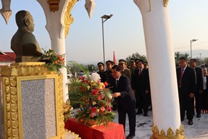 ເມືອງບໍ່ແຕນ ປາຖະກະຖາ 2 ວັນປະຫວັດສາດຂອງພັກ