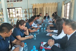 ຄະນະຜູ້ແທນເມືອງລ້າ ແລກປ່ຽນບົດຮຽນດ້ານວິຊາການຢູ່ເມືອງ​ພຽງ