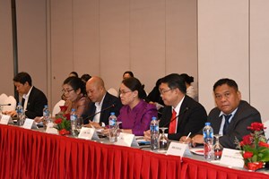 ກອງປະຊຸມແລກປ່ຽນບົດຮຽນການຮ່ວມມື ລະຫວ່າງ ສໍານັກພິມລາວ - ສໍານັກພິມຈີນ