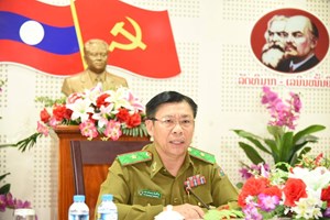 ກົມ 512 ປາຖະກະຖາວັນສ້າງຕັ້ງກຳລັງ ປກສ ຄົບຮອບ 65 ປີ