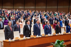 ກອງປະຊຸມຄັ້ງປະຖົມມະລືກ ສະພາແຫ່ງຊາດຫວຽດນາມ ຊຸດທີ 16 ເປີດຂຶ້ນຢ່າງສົມກຽດ