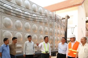 ເປີດນຳໃຊ້ໂຮງງານຜະລິດນໍ້າປະປາທາດຂາວ