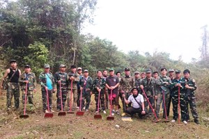 ກົມປ່າໄມ້ ສົມທົບກັບ ອົງການປົກຄອງເມືອງ ດັບໄຟປ່າ