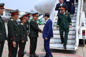 ຫົວໜ້າກົມໃຫຍ່ເສນາທິການ ກອງທັບປະຊາຊົນຫວຽດນາມ ຢ້ຽມຢາມ ແລະ ເຮັດວຽກ ຢູ່ ສປປ ລາວ