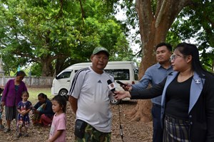 ປະຊາຊົນບ້ານແກ້ງຕາງານ ໃຫ້ຄວາມສຳຄັນນໍາພາລູກ-ຫຼານມາຢອດຢາວັກຊິນໂປລີໂອ