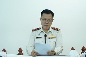 ຄະນະນຳກົມສ່ວຍສາອາກອນຊຸກຍູ້ວຽກງານຢູ່ແຂວງຫຼວງພະບາງ