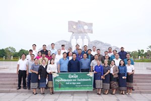 ຫ້ອງວ່າການສູນກາງພັກ ປູກຕົ້ນໄມ້ຮັບຕ້ອນວັນທີ 1 ມິຖຸນາ 2026