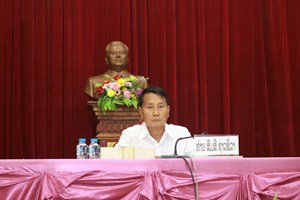 ແກ່ນທ້າວ ສະຫຼຸບການຈັດຕັ້ງປະຕິບັດວຽກງານບໍລິການຜ່ານປະຕູດຽວ