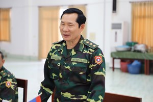 ຮອງລັດຖະມົນຕີກະຊວງປ້ອງກັນປະເທດ ຮັບຟັງແຜນການຊ້ອມຮົບຮ່ວມລາວ-ຣັດເຊຍ