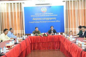 ຄະນະນຳສູນກາງແນວລາວສ້າງຊາດ ເຄື່ອນໄຫວວຽກງານຢູ່ແຂວງຫຼວງພະບາງ