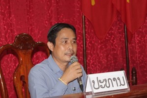 ເມືອງໂຂງ ເປີດອົບຮົມການເມືອງ-ຫັດແອບການທະຫານ ໃຫ້ກຳລັງ ປກຊ-ປກສ