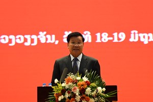 ເລຂາທິການໃຫຍ່ ເນັ້ນວຽກງານພະນັກງານຍາມໃດກໍເປັນກົກເຄົ້າຂອງທຸກວຽກງານ