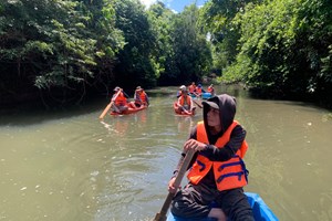 ການນຳເມືອງປະທຸມພອນ ສຳຫຼວດຫ້ວຍໂຕະໂໝະ ຊຸກຍູ້ໃຫ້ເປັນແຫຼ່ງທ່ອງທ່ຽວ