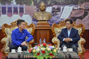 ການນໍາ ສຊປລ ເຄື່ອນໄຫວຊຸກຍູ້ວຽກງານຊາວໜຸ່ມ-ເຍົາວະຊົນ ຢູ່ແຂວງບໍລິຄຳໄຊ